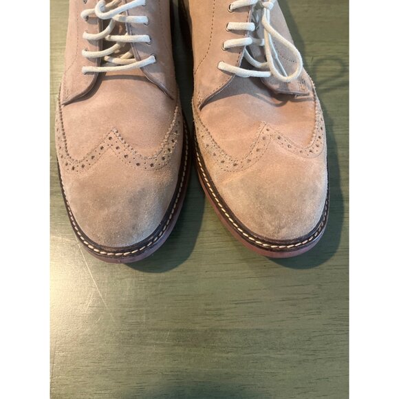 Cole Haan Mens Wingtip Suede Oxford Dress Shoes Size 9.5 M - Picture 7 of 9